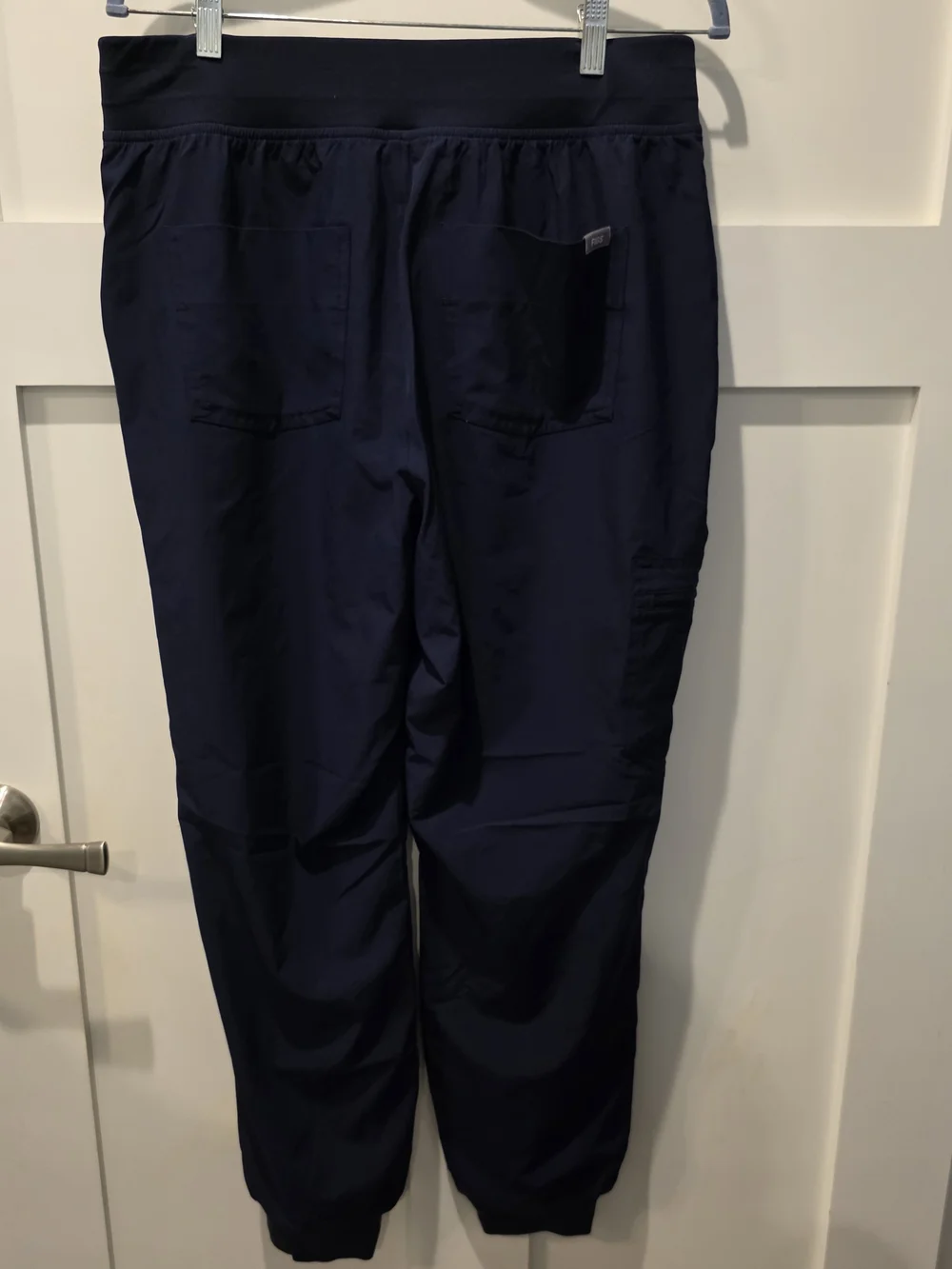 FIGS Zamora Jogger Scrub Pants Navy Blue Technical Collection Large Medical